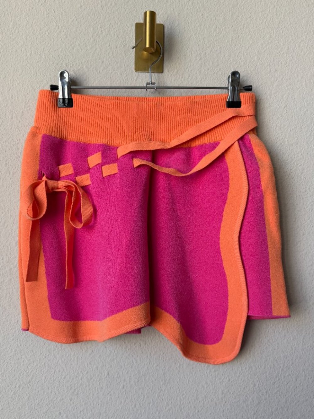 PH5 Alva Wavy Eco Skort Top Set in Pink Orange Size S - Picture 3 of 8